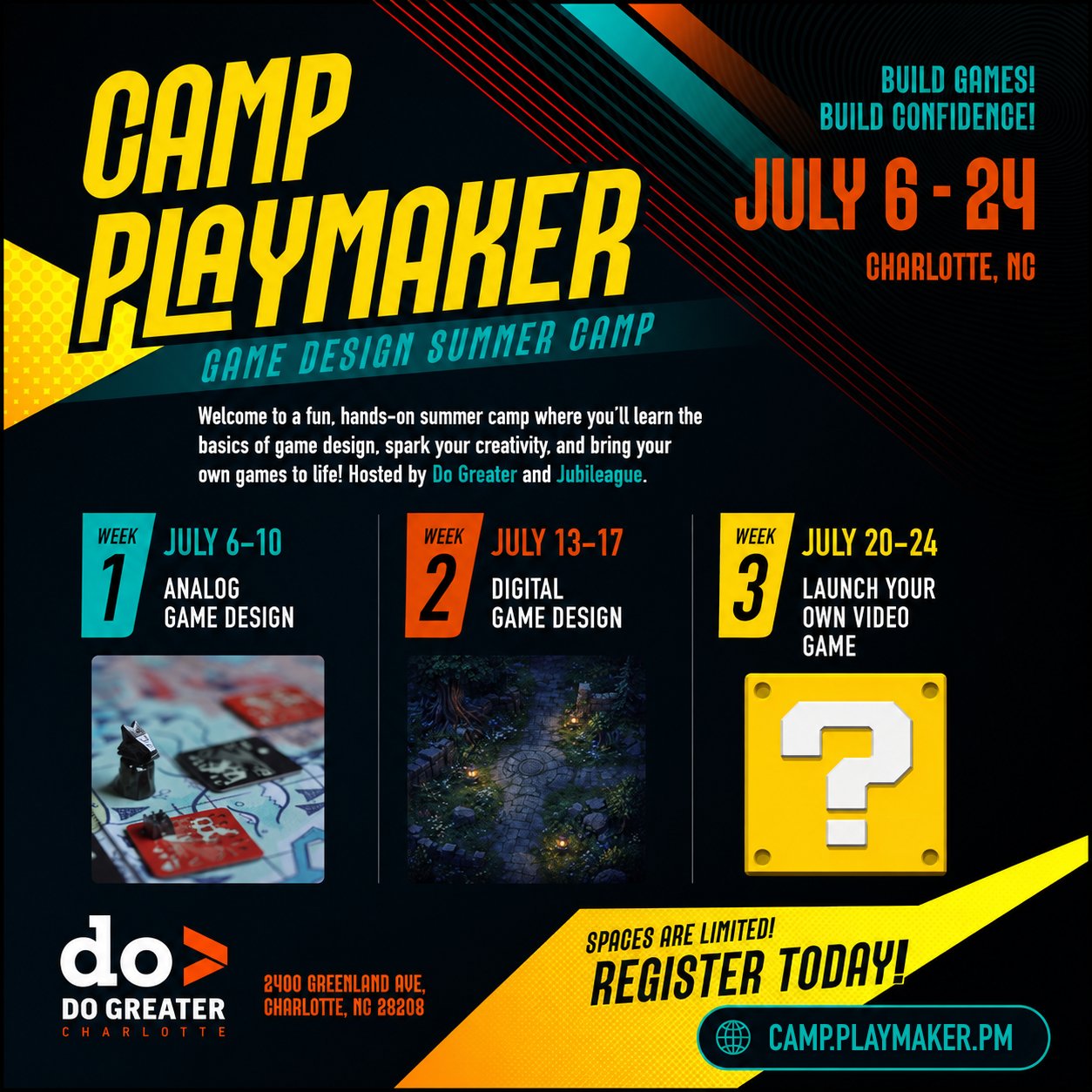 Camp Playmaker | Game Design Summer Camp